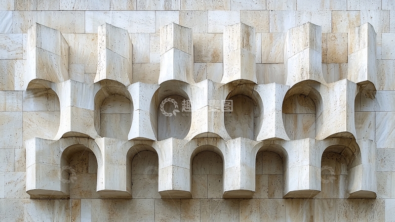 高清大图下载【趣麦麦图】石材浮雕墙面装饰