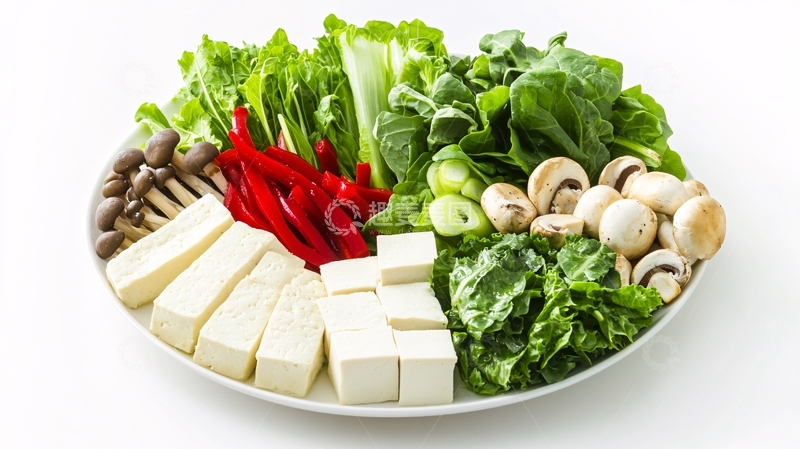 高清大图下载【趣麦麦图】火锅配菜