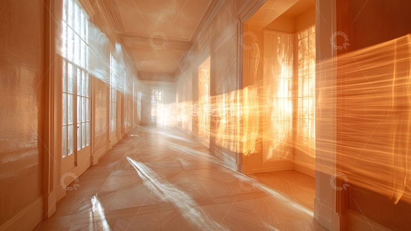 高清大图下载【趣麦麦图】光线走廊