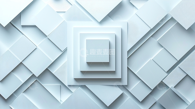 高清大图下载【趣麦麦图】抽象几何背景