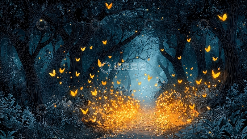 高清大图下载【趣麦麦图】黑暗森林