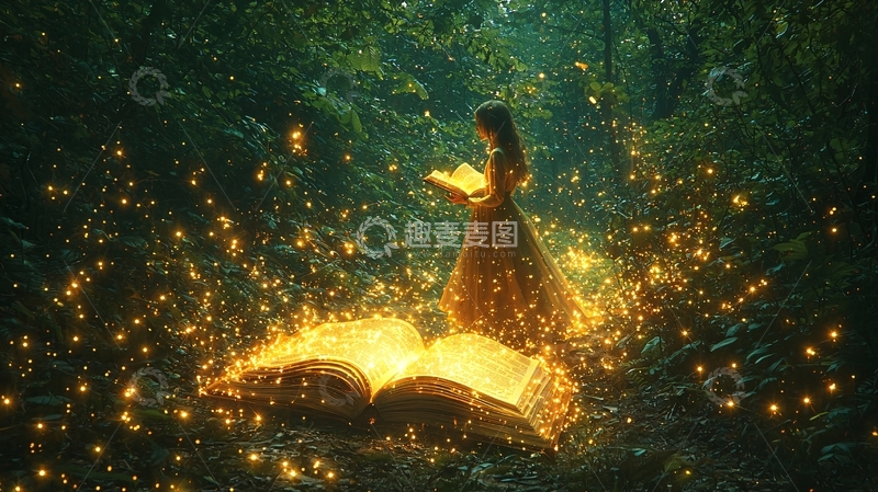 高清大图下载【趣麦麦图】森林仙境