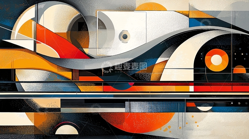 高清大图下载【趣麦麦图】抽象几何