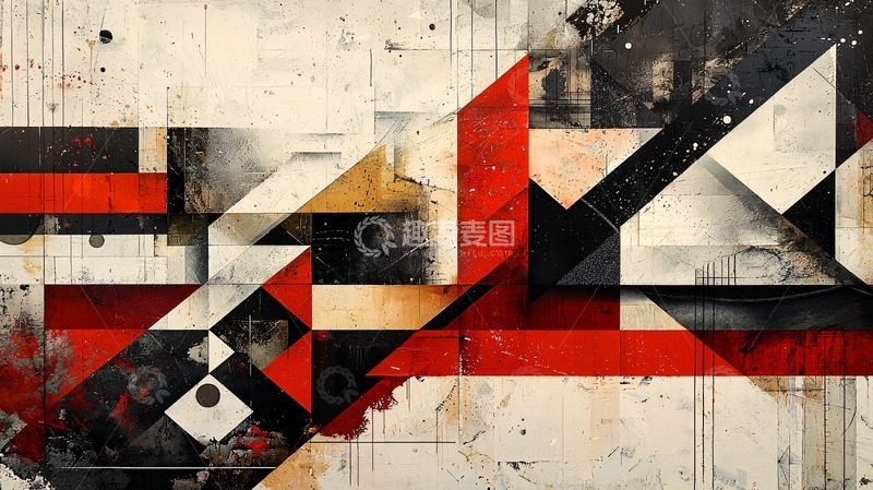 高清大图下载【趣麦麦图】抽象几何