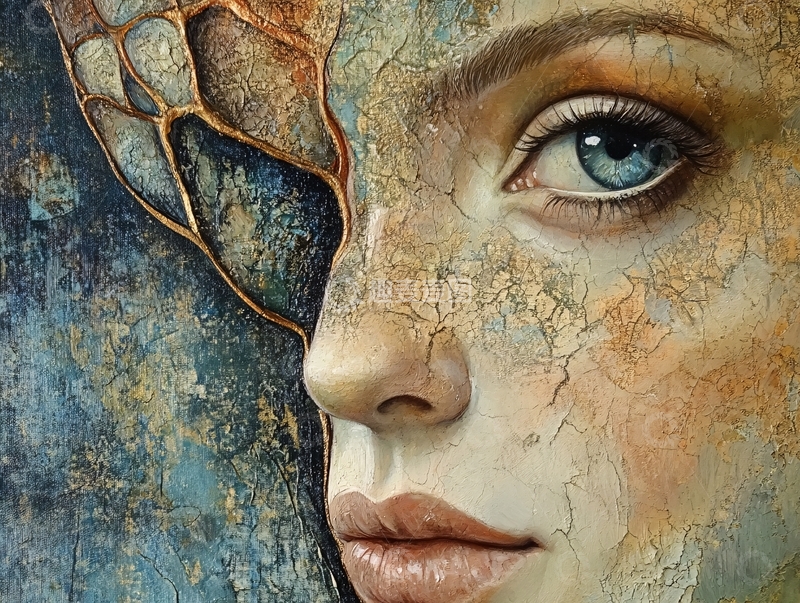 高清大图下载【趣麦麦图】精美女子肖像画