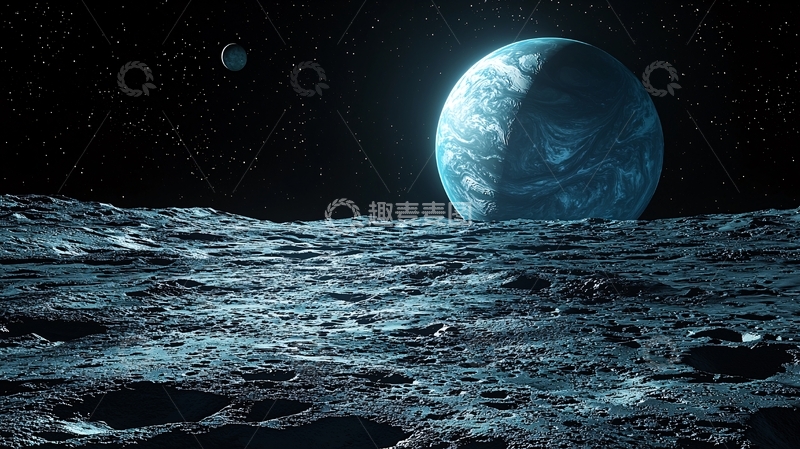 高清大图下载【趣麦麦图】蓝色星球