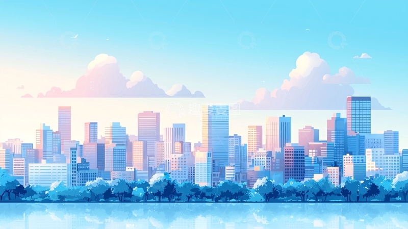 高清大图下载【趣麦麦图】梦幻城市风景