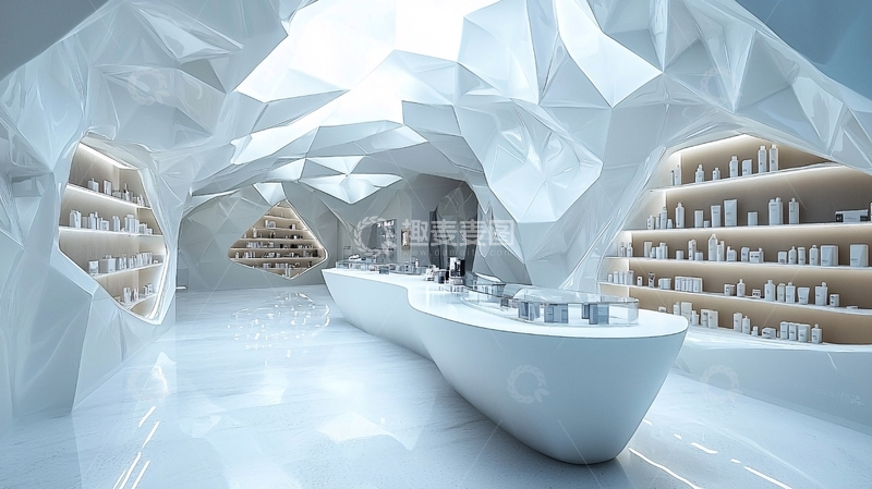 高清大图下载【趣麦麦图】现代极简主义风格药店