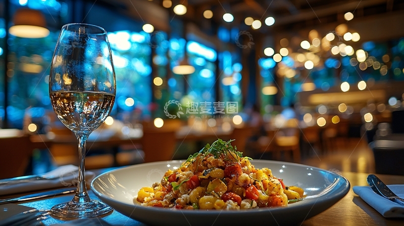 高清大图下载【趣麦麦图】高级餐厅美食