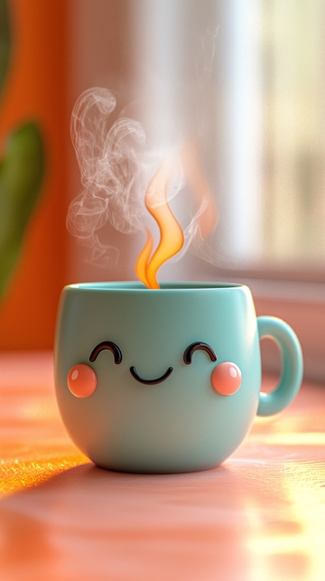 可爱卡通马克杯