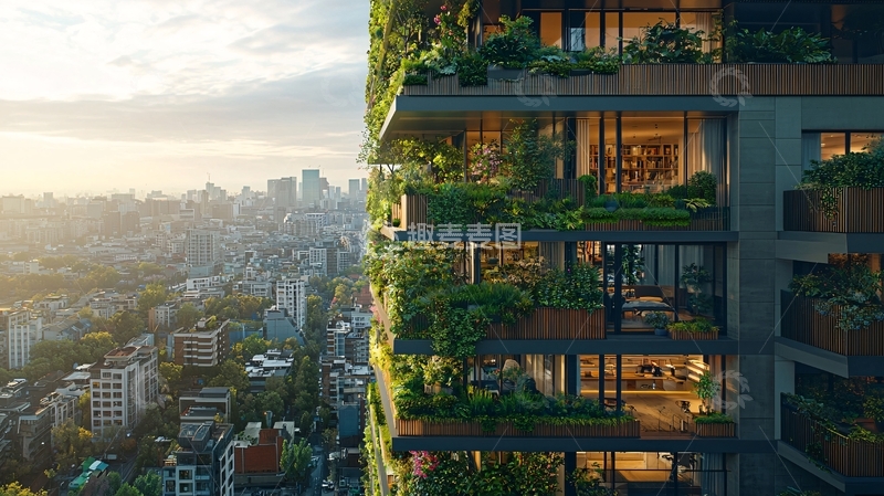 高清大图下载【趣麦麦图】绿色建筑39