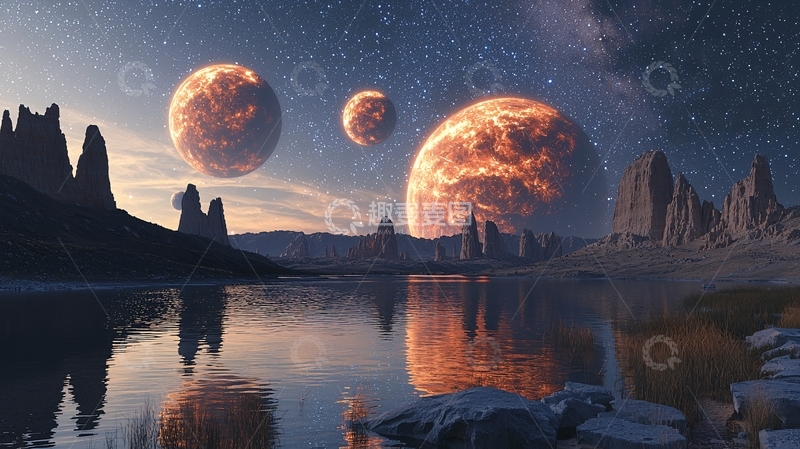 高清大图下载【趣麦麦图】宇宙奇观