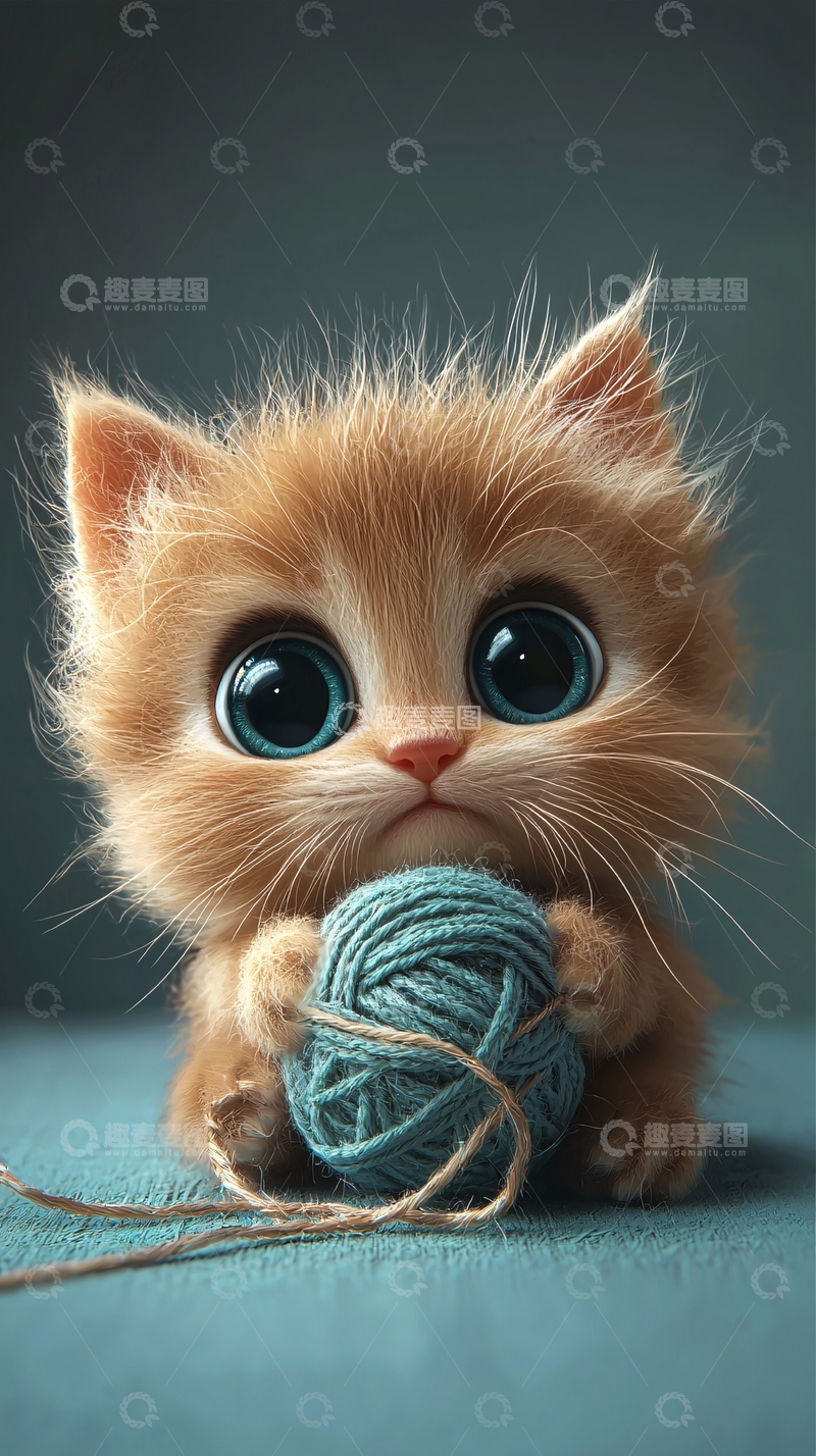 高清大图下载【趣麦麦图】萌宠猫咪
