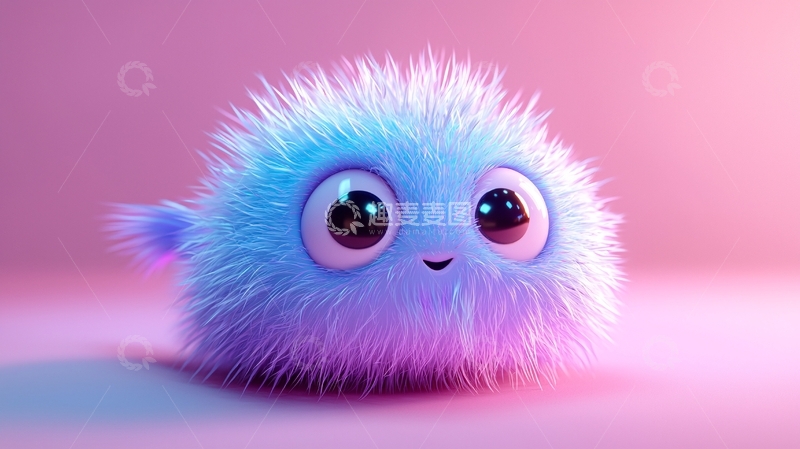 高清大图下载【趣麦麦图】毛茸茸的可爱小生物