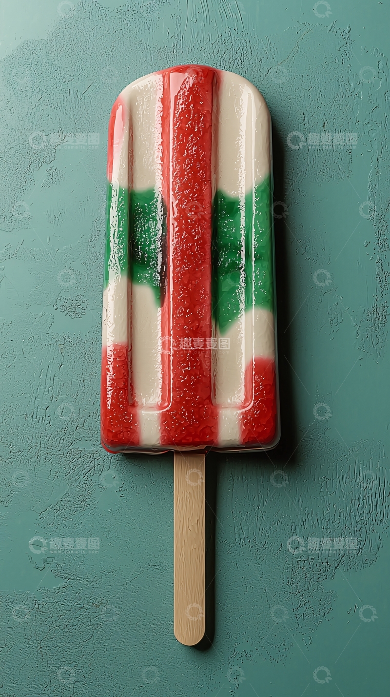 高清大图下载【趣麦麦图】彩色冰棍