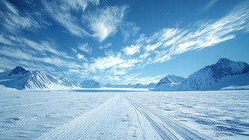极地冰雪路