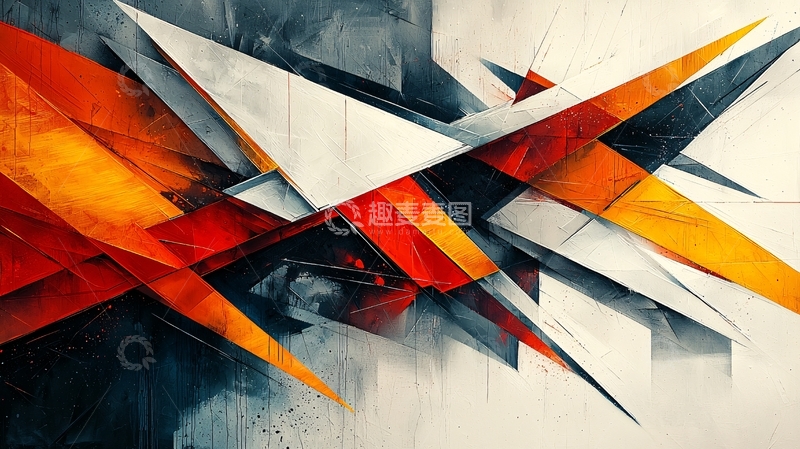 高清大图下载【趣麦麦图】抽象几何图形