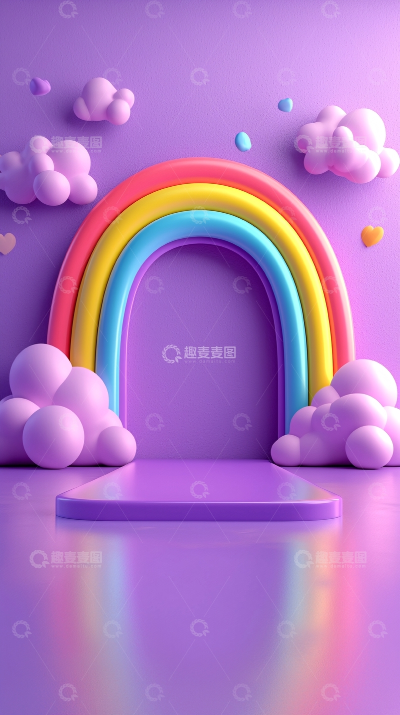 高清大图下载【趣麦麦图】彩虹门