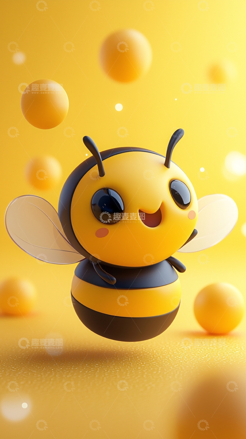 卡通小蜜蜂