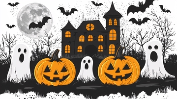 万圣节南瓜鬼屋