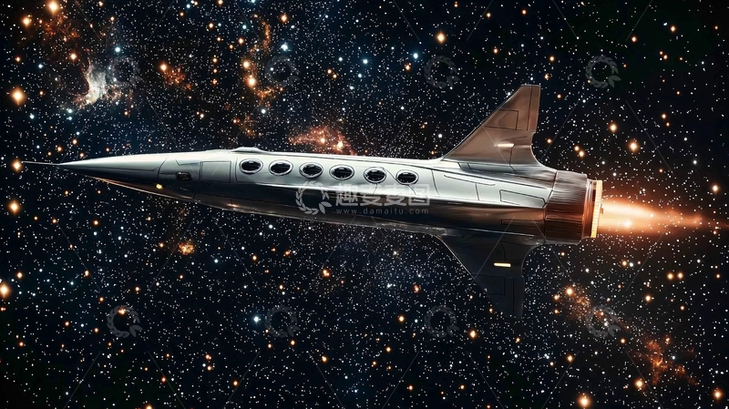 高清大图下载【趣麦麦图】宇宙飞船