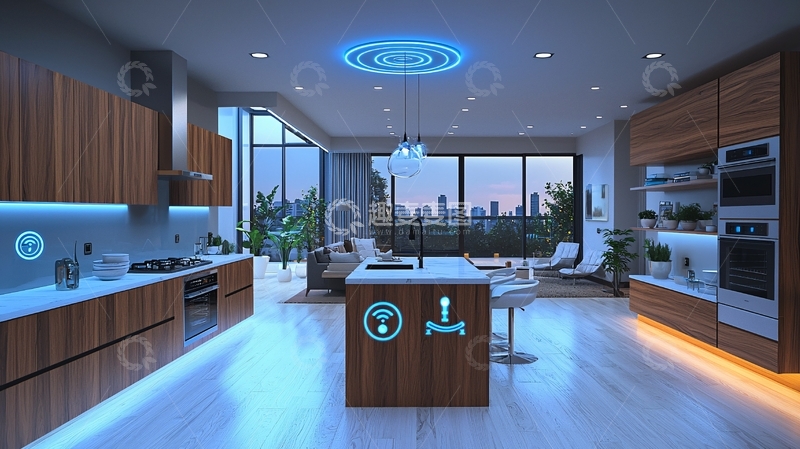 高清大图下载【趣麦麦图】智能家居厨房