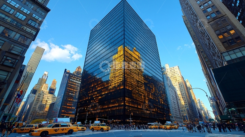 高清大图下载【趣麦麦图】纽约摩天大楼