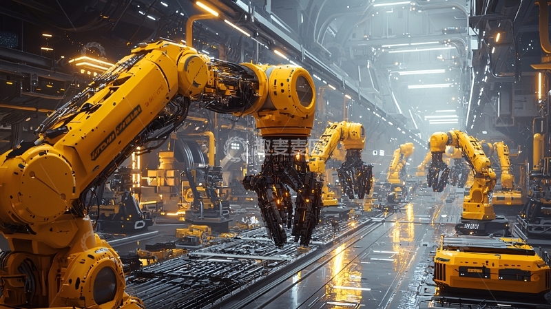 高清大图下载【趣麦麦图】未来工厂