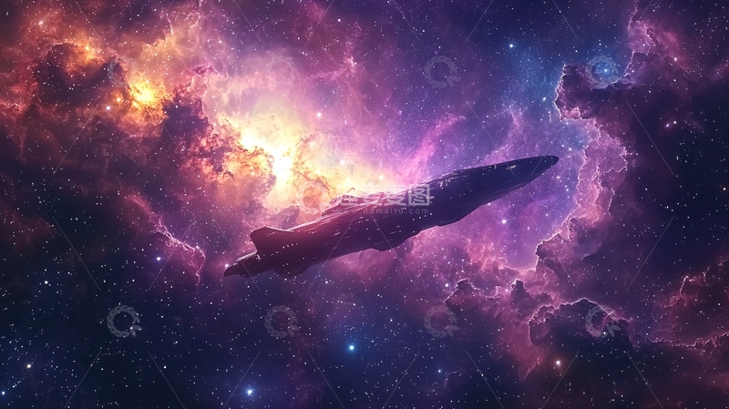 高清大图下载【趣麦麦图】宇宙飞船
