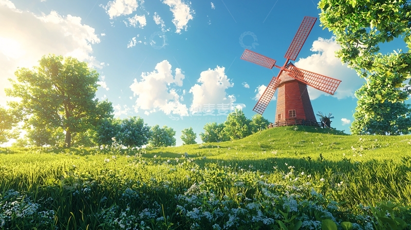 高清大图下载【趣麦麦图】田园风光363