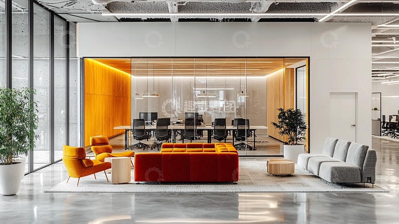 高清大图下载【趣麦麦图】现代化办公室设计