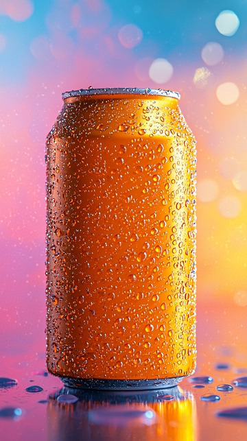 冰爽金属罐饮料