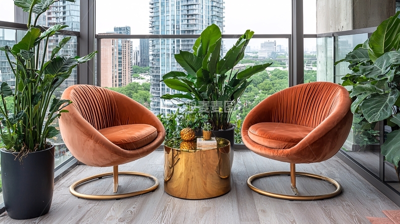 高清大图下载【趣麦麦图】阳台休闲区