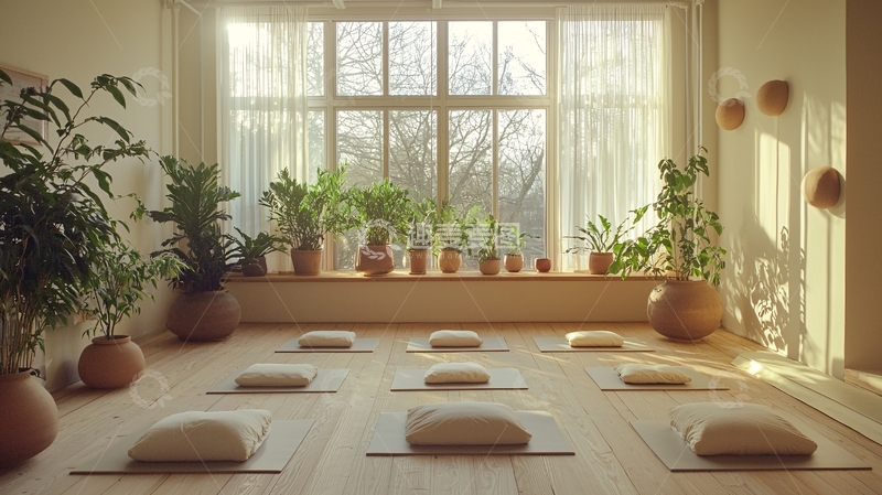 高清大图下载【趣麦麦图】阳光充足的房间