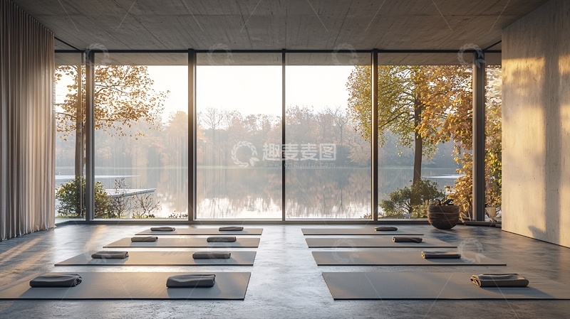 高清大图下载【趣麦麦图】瑜伽室