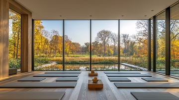 极简禅意瑜伽室