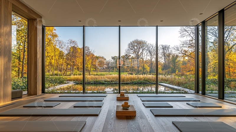 极简禅意瑜伽室