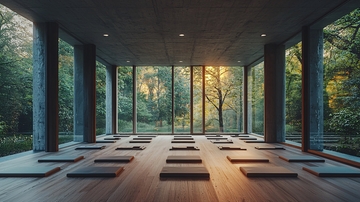 森林禅室冥想空间