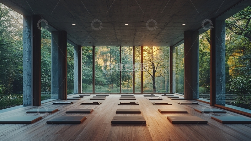 森林禅室冥想空间