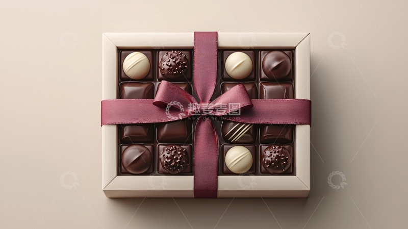 高清大图下载【趣麦麦图】巧克力礼盒