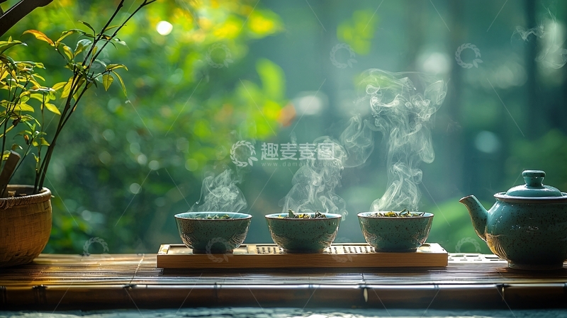 高清大图下载【趣麦麦图】茶道