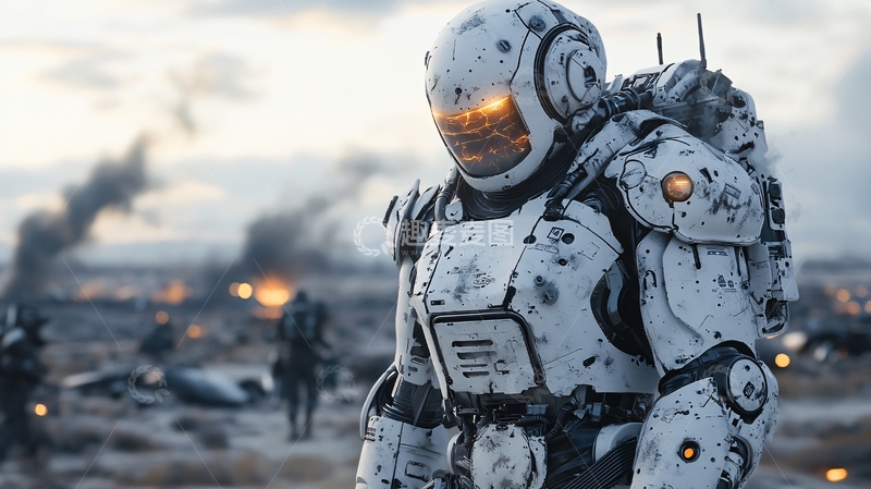 高清大图下载【趣麦麦图】未来战士