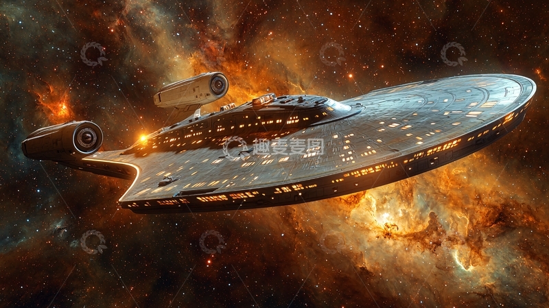 高清大图下载【趣麦麦图】宇宙飞船