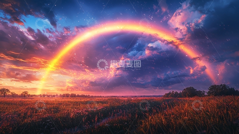 高清大图下载【趣麦麦图】彩虹