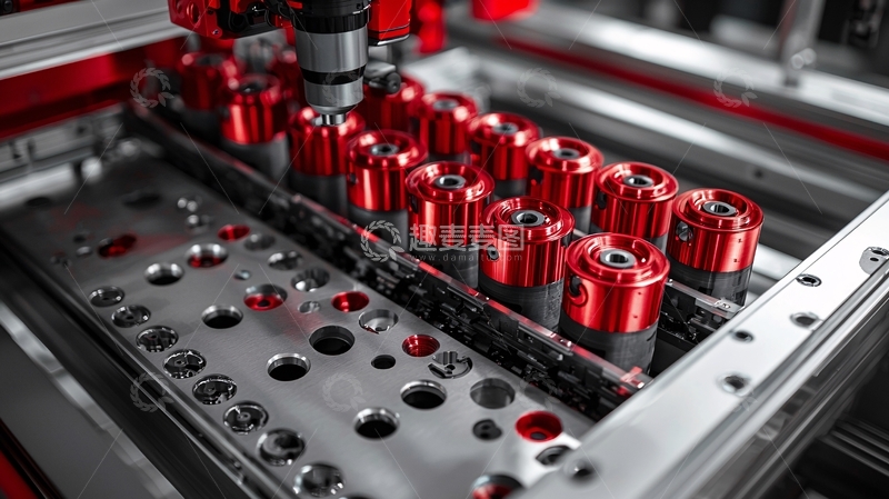 高清大图下载【趣麦麦图】自动化生产线