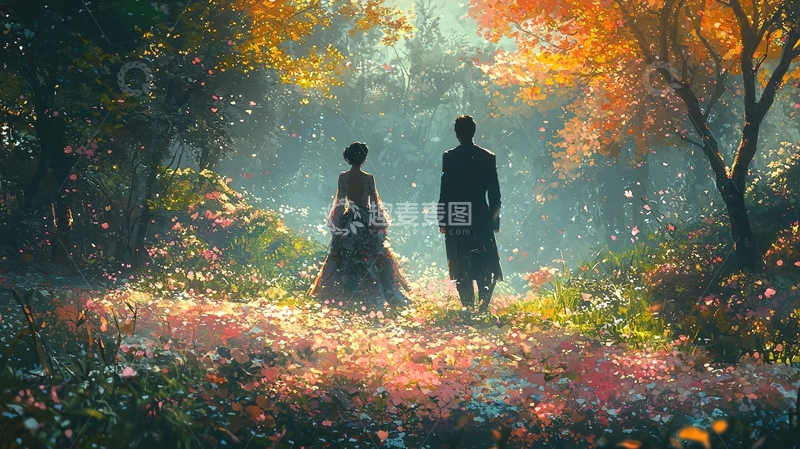 高清大图下载【趣麦麦图】秋季森林