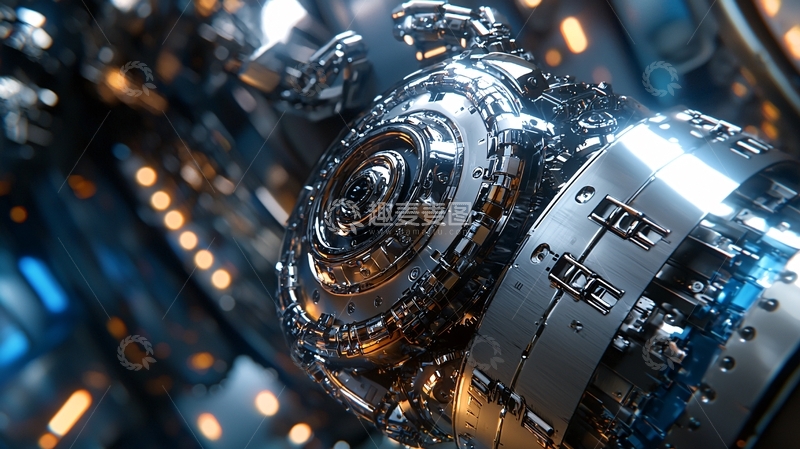 高清大图下载【趣麦麦图】科幻金属机械结构