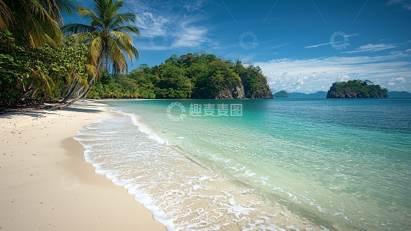 高清大图下载【趣麦麦图】热带海滩