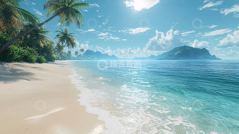 高清大图下载【趣麦麦图】热带海滩风光
