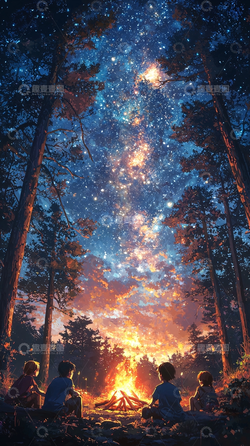 星空篝火